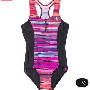 Girls ZeroXposur One Piece Swimsuit size Small S 6 /  6X NEW NWT